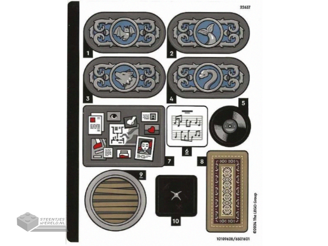 41667stk01 – Stickervel voor set 41667 – (77570/6338178)