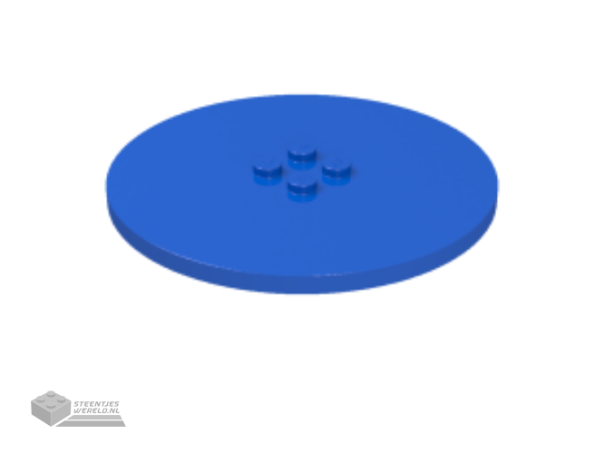 50303 – Wig, plaat 7 x 6 met inkepingen voor bouten (boegplaat voor boot)
