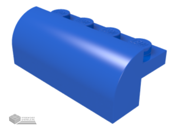 6081 – Dakpan, gebogen 2 x 4 x 1 1/3 met 4 verzonken staanders
