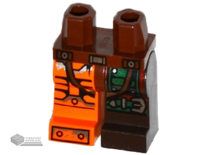 970c00pb1555 – Minifiguur benen bedrukt