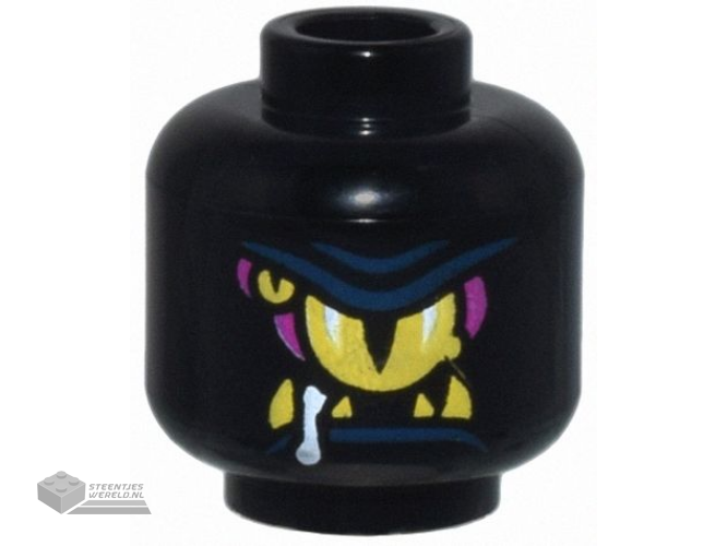 3626pb3519 Minifiguur hoofd bedrukt