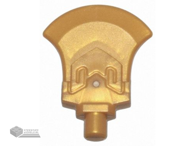 2665b – Minifiguur, Wapen Zwaardblad met Stang en Lotusbloem Handvat