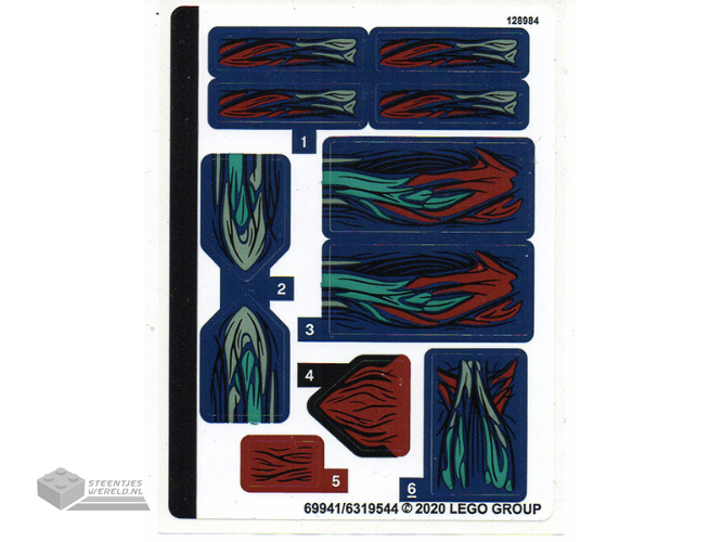 30343stk01 – Stickervel voor set 30343 – (75763/6332975)