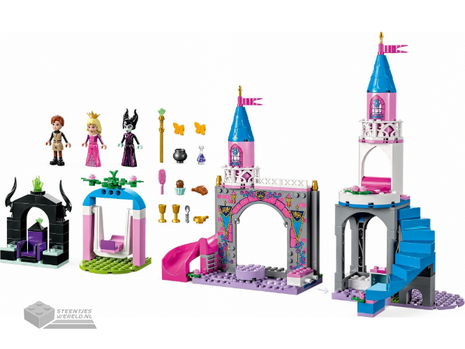 LEGO Disney 43211 Kasteel van Aurora - Aurora's Castle - Afbeelding 2