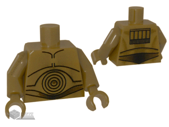 973pb4653c01 – Minifiguur Torso bedrukt