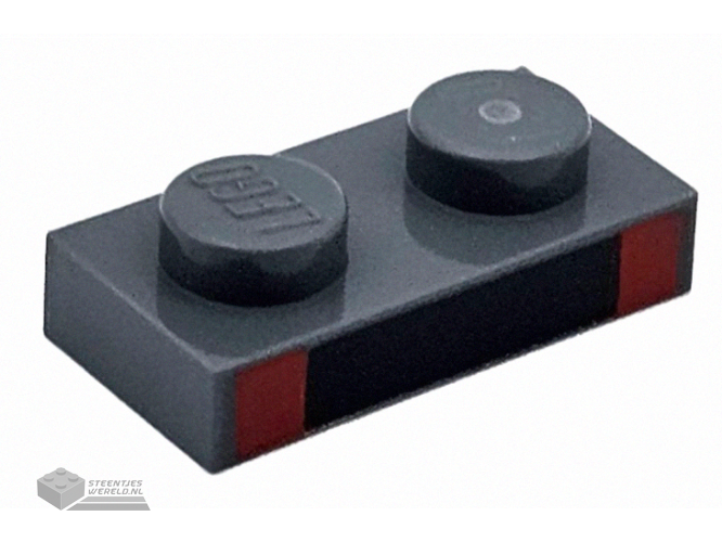 3626pb3966 Minifiguur hoofd 2-zijdig bedrukt