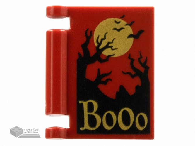 3846pb058 – Minifiguur, driehoekig schild bedrukt