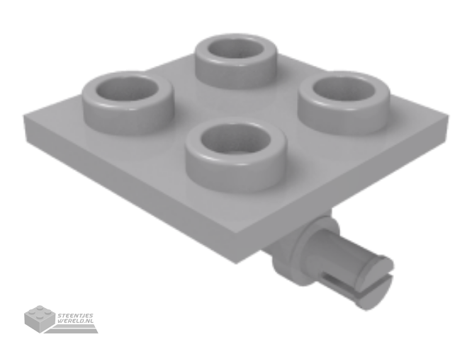 4870 – Plate, Modified 2 x 2 Thin with Dual Wheels Holder – Split Pins