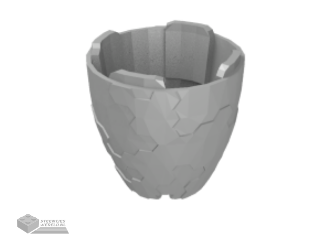 15440 – Plaat, aangepast 2 x 2 met gebogen houder voor minifiguurhoofd