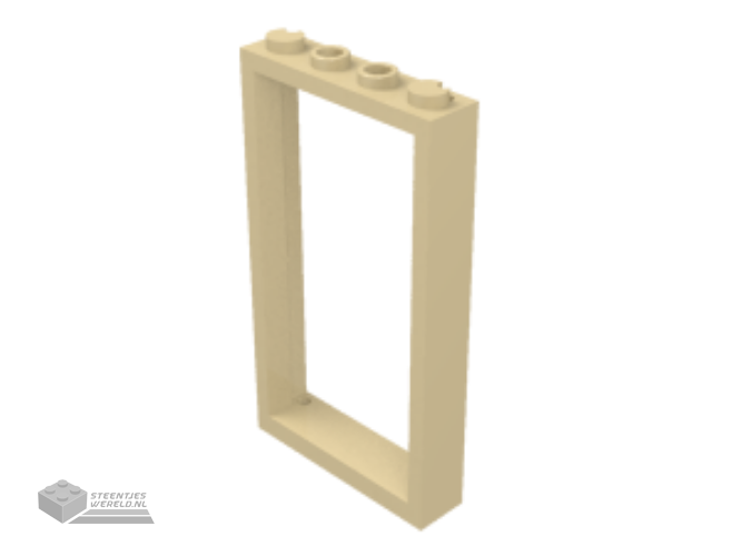 30237b – Steen, aangepast 1 x 2 met open O-clip dik (verticale grip)