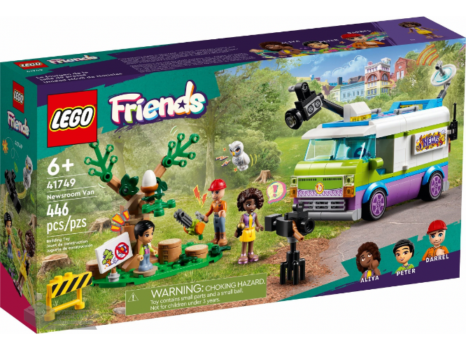 LEGO Friends 41749 Nieuwsbusje – Newsroom Van
