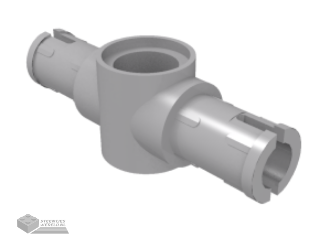 62462 – Technic, ronde pinconnector 2L met sleuf (ronde pinverbinder)