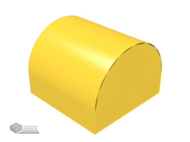 4032 – Plaat, rond 2 x 2 met asgat
