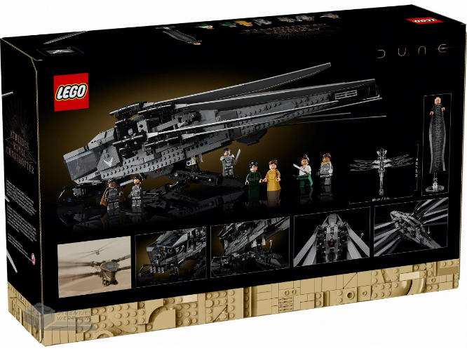 LEGO Icons 10327 Dune Atreides Royal Ornithopter - Atreides Royal Ornithopter - Afbeelding 9