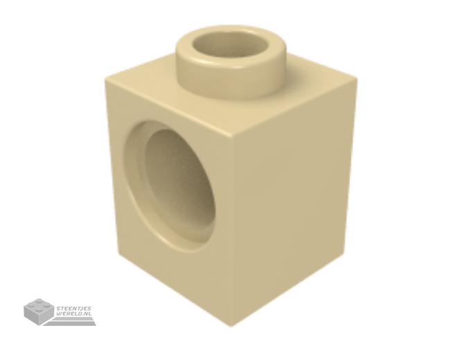 3386 – Steen, Rond 1 x 1 x 2/3 Halve Cirkel Uitgebreid met Zijnoppen