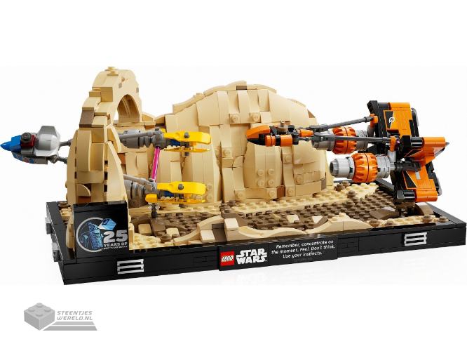 LEGO Star Wars 75380 Mos Espa Podrace diorama - Mos Espa Podrace - Afbeelding 2