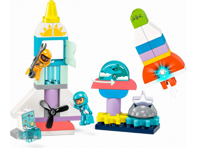 LEGO Duplo 10422 3-in-1 ruimteavontuur - 3in1 Space Shuttle Adventure - Afbeelding 4