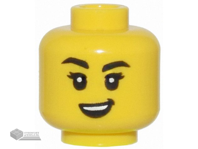3626pb3387 Minifiguur hoofd 2-zijdig bedrukt