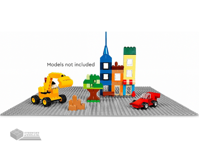 LEGO Classic 11024 Grijze bouwplaat - Gray Baseplate - Afbeelding 3
