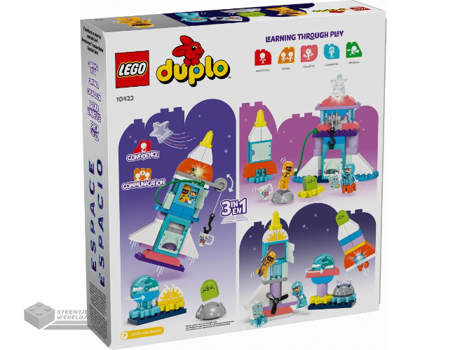 LEGO Duplo 10422 3-in-1 ruimteavontuur - 3in1 Space Shuttle Adventure - Afbeelding 5