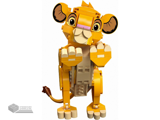 LEGO Disney 43243 Simba de Leeuwenkoning als welp - Simba the Lion King Cub - Afbeelding 3