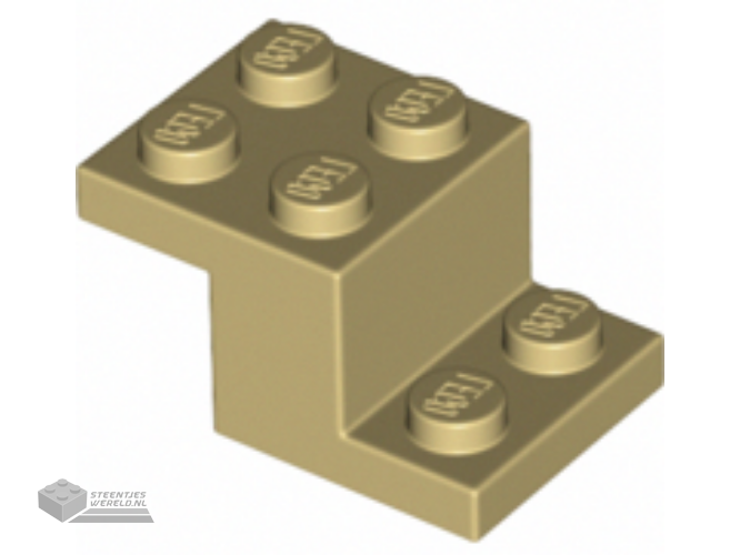 3386 – Steen, Rond 1 x 1 x 2/3 Halve Cirkel Uitgebreid met Zijnoppen