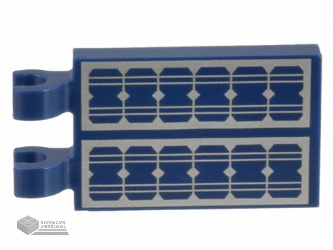 2431pb0499 – Tegel 1 x 4 met patroon van zonnepanelen