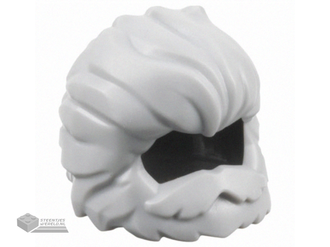 1989 – Minifiguur, met naar achteren gekamd, golvend haar en een korte baard.