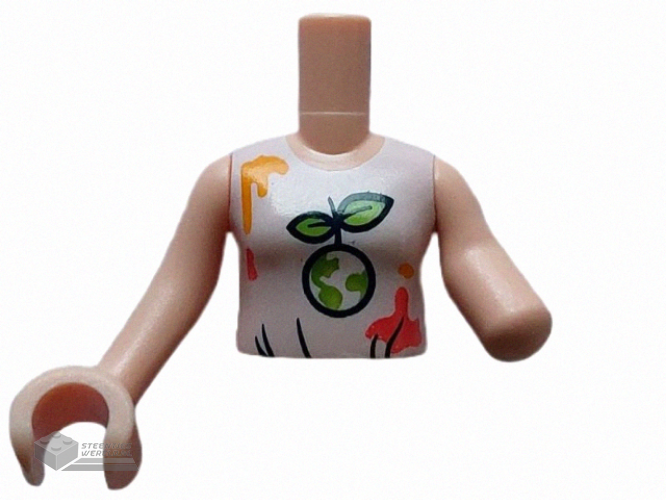 3626pb3675 Minifiguur hoofd bedrukt