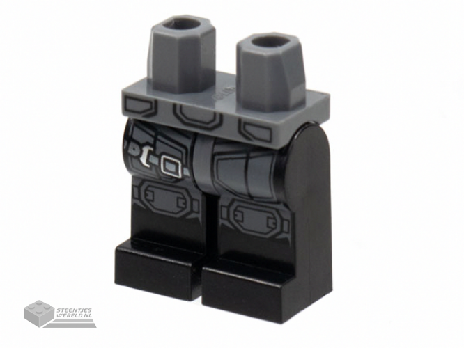 970c00pb1674 – Minifiguur benen bedrukt