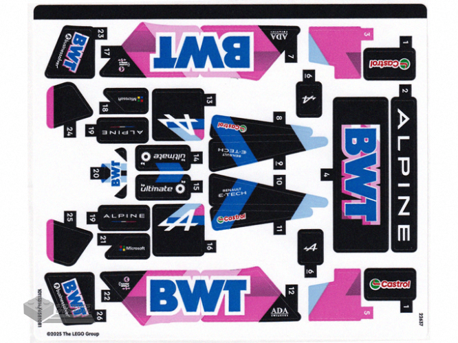 41667stk01 – Stickervel voor set 41667 – (77570/6338178)
