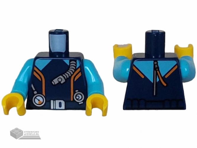 973pb6259c01 – Minifiguur Torso bedrukt