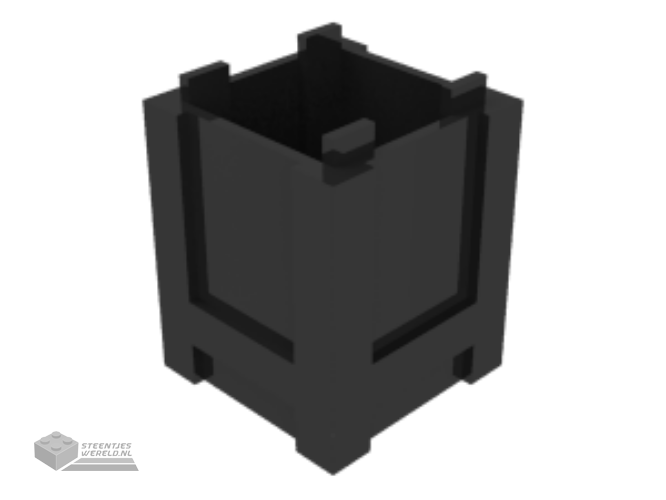 32249 – Technic, Hefarm, Aangepaste L-vormige kwartellips dun 3 x 3