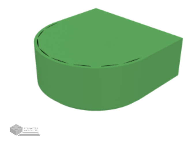 24866 – Plaat, rond 1 x 1 met bloemrand (5 bloemblaadjes)