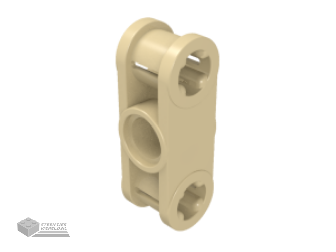 30237b – Steen, aangepast 1 x 2 met open O-clip dik (verticale grip)
