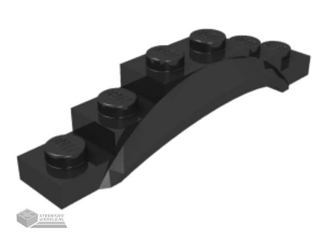 87081 – Steen, rond 4 x 4 met gat