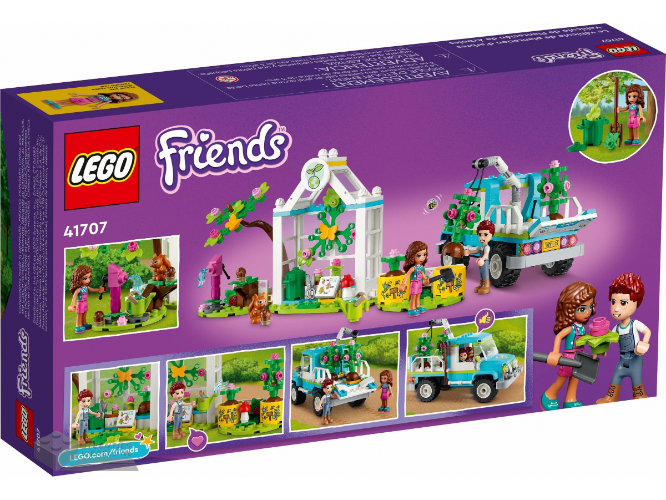 LEGO Friends 41707 Bomenplantwagen - Voertuig voor het planten van bomen - Afbeelding 6