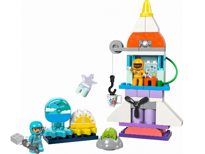 LEGO Duplo 10422 3-in-1 ruimteavontuur - 3in1 Space Shuttle Adventure - Afbeelding 2