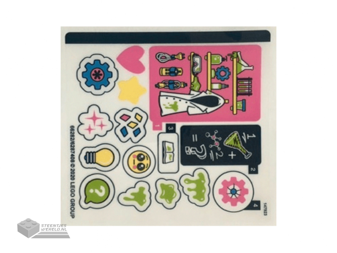 76454stk02 – Stickervel voor set 76454, vel 2, gespiegeld – (10114173/6551865)