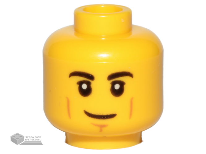 3626pb2385 Minifiguur hoofd bedrukt