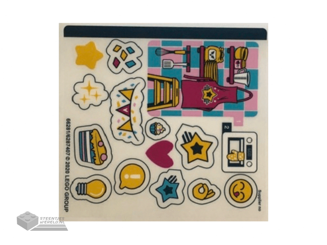 76454stk02 – Stickervel voor set 76454, vel 2, gespiegeld – (10114173/6551865)