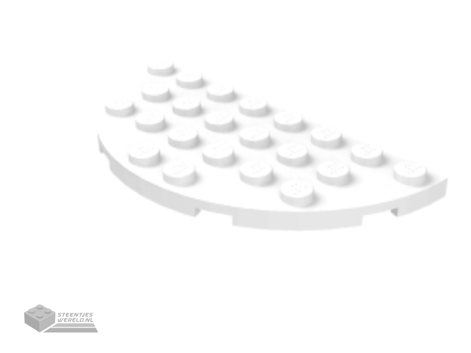 24866 – Plaat, rond 1 x 1 met bloemrand (5 bloemblaadjes)