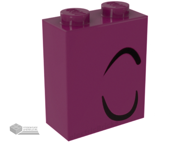 3245cpb092 – Steen 1 x 2 x 2 bedrukt