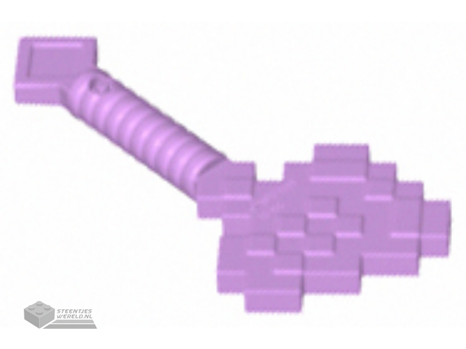 65510 – Minifiguur, wapen kruisboog met pijl, gepixeld (Minecraft)