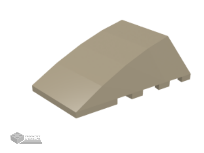 65429 – Wig, plaat 4 x 2 links, puntig