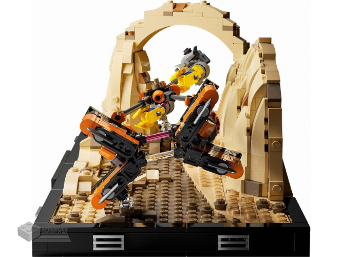 LEGO Star Wars 75380 Mos Espa Podrace diorama - Mos Espa Podrace - Afbeelding 3