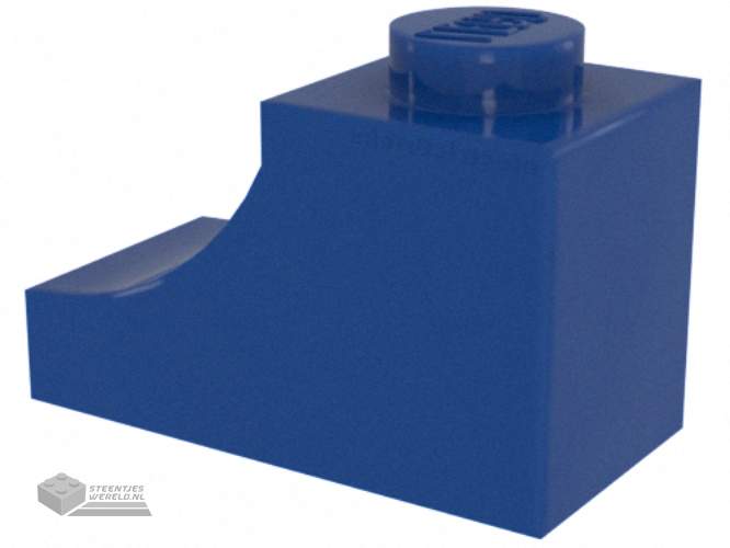 60475b – Steen, aangepast 1 x 1 met open O-clip (verticale grip) – Holle nop