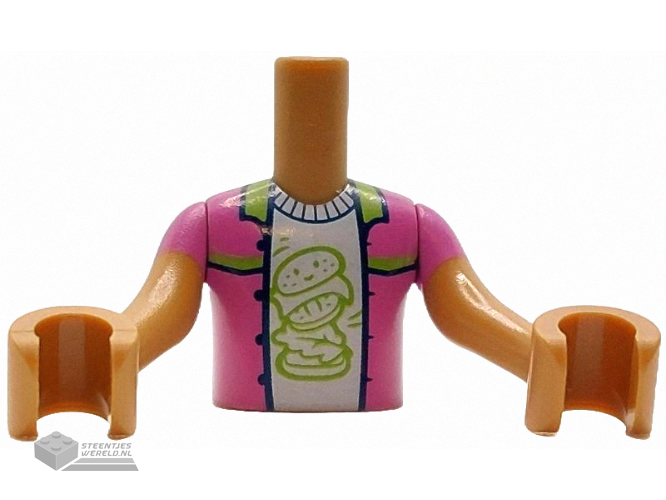 973pb6233c01 – Minifiguur Torso bedrukt