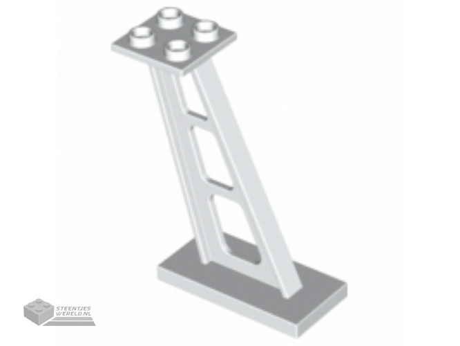 4476b – Steun voor 2 x 4 x 5 schuin geplaatste staanders, 5 mm brede palen