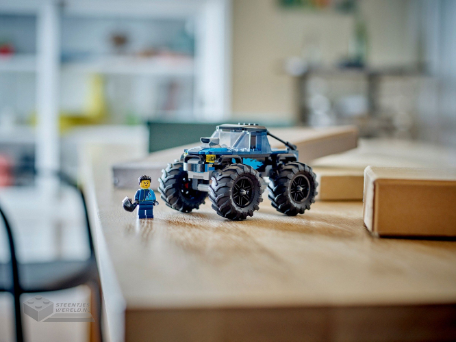LEGO City 60402 Blauwe monstertruck - Monster Truck - Afbeelding 8